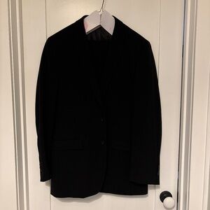 Kenneth Cole black two button suit